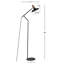 Lampe sur pied en arche 66" Aislin