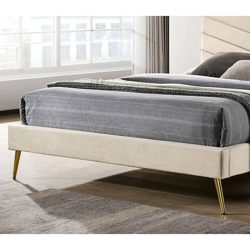 Upholstered Platform Bed, Full