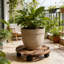 1 Tier Plant Stand Set of 2