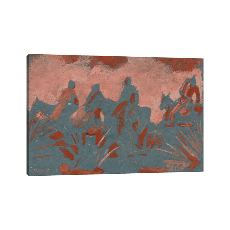 «The Storm - After Curtis», reproduction d'art sur toile tendue, 18 po x 12 po, Toile tendue avec châssis, Sans cadre