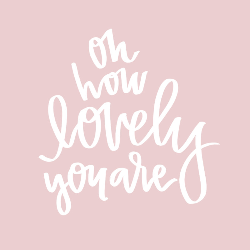 Oh How Lovely 2 - Wrapped Canvas Print, 51cm H x 51cm W x 3.8cm D