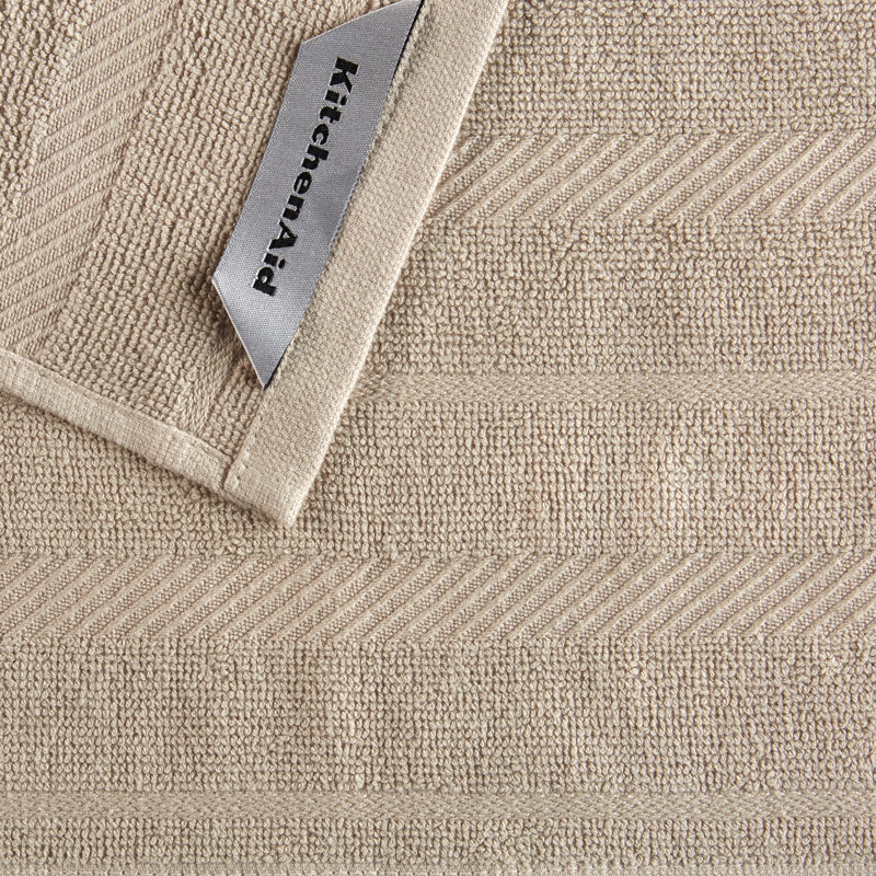 KitchenAid Albany Dishcloth 12"x12", Tan