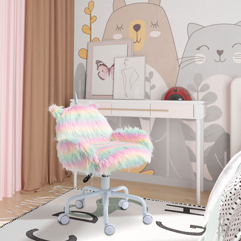 Faux Fur Task Chair