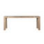 Parson 79" Wide Pine Wood Dining Table