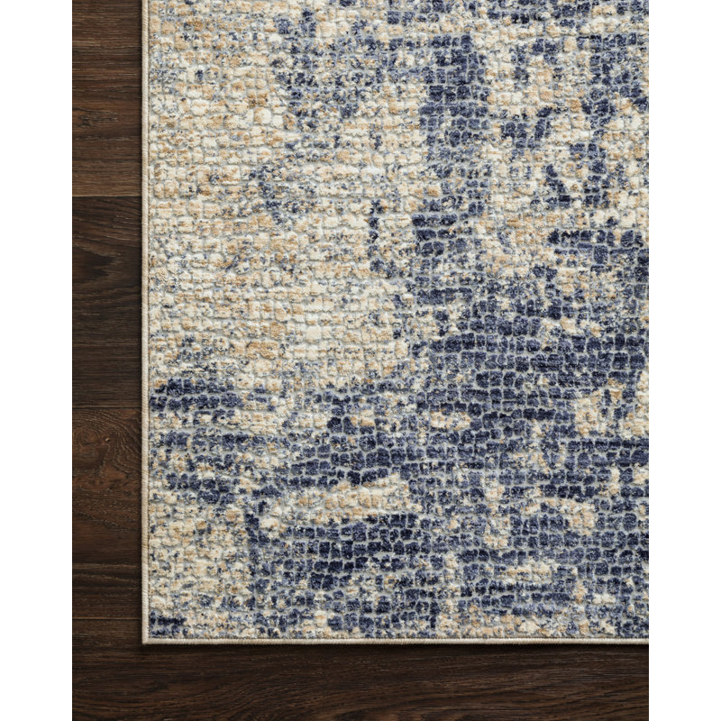 Lernig Abstract Indoor Rug, Rectangle 7'10" x 10'