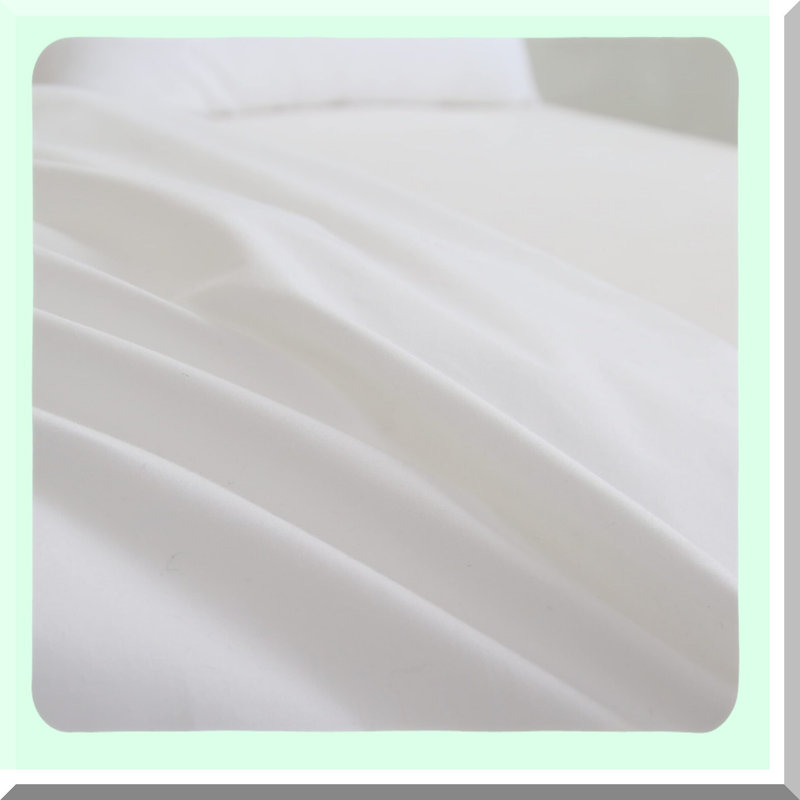 CottonSoft Zippered Pillowcase - Extra Soft Outer Cover with Polyester Filling - Standard/Queen Size - Goose Pillow Compatible - 100% Cotton - 1 Piece
