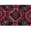Tapis unique en laine noué à la main nouvel âge Balouch de 3 pi 2 po x 5 pi 9 po rouge Nisrine