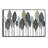 Metal Leaf Bronze Wall Decor with Black Frame-1722932281