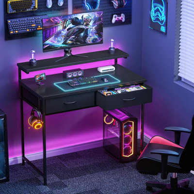 MDF Steel Computer Desk