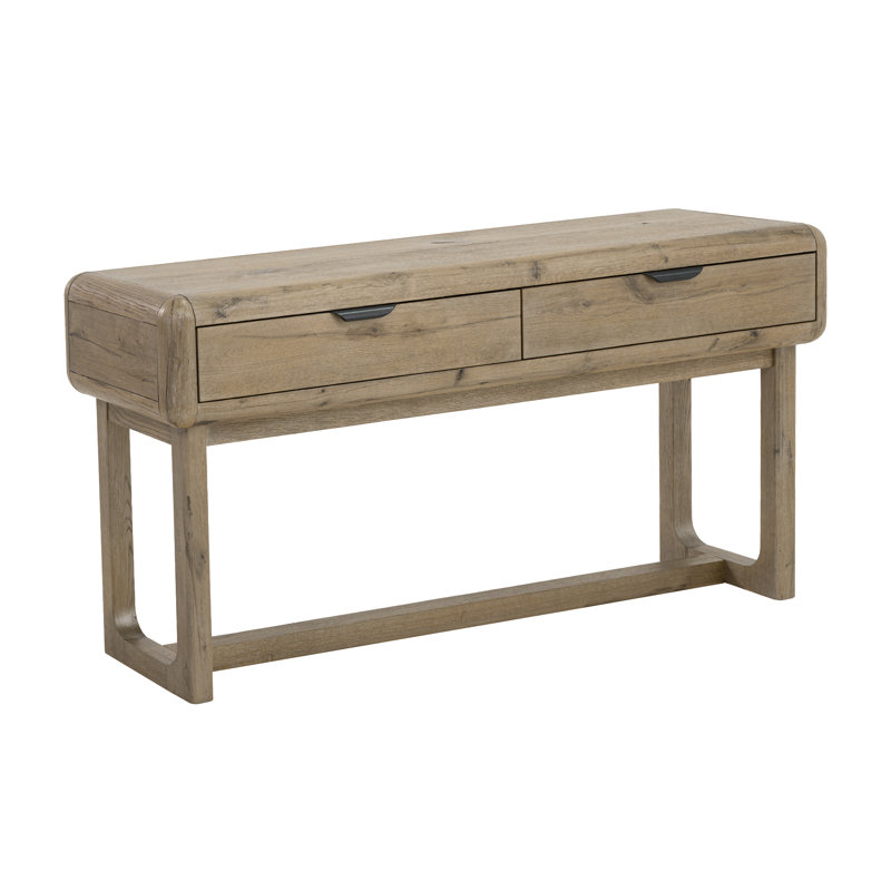 Shortwood 60 " W Solid Wood Top Console Table