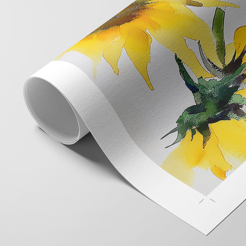 Série FLORAL Dxxxxi - Impression sur toile seulement - NON-CADRE, H 36 po x l 24 po
