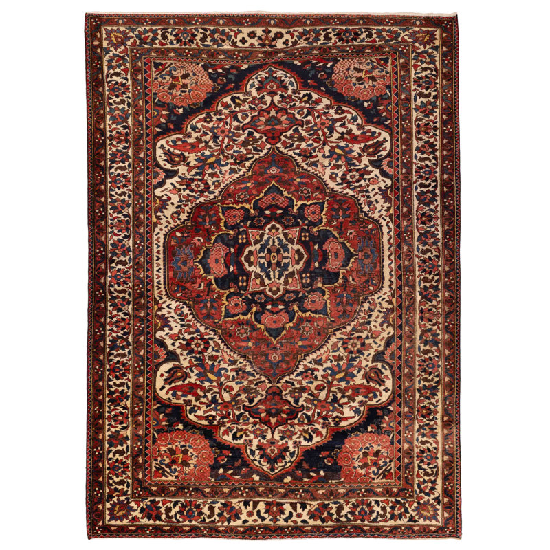 Tapis crème Kayseri Vintage 7 pi 5 po x 10 pi 5 po