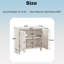 Buffet 33,58 pouces avec rangement-118133411