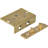 Small Brass Half Mortise Chest or Box Lock with Skeleton Key