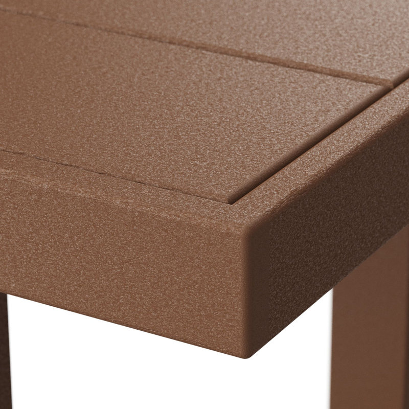Edge Dining Table, Brown 