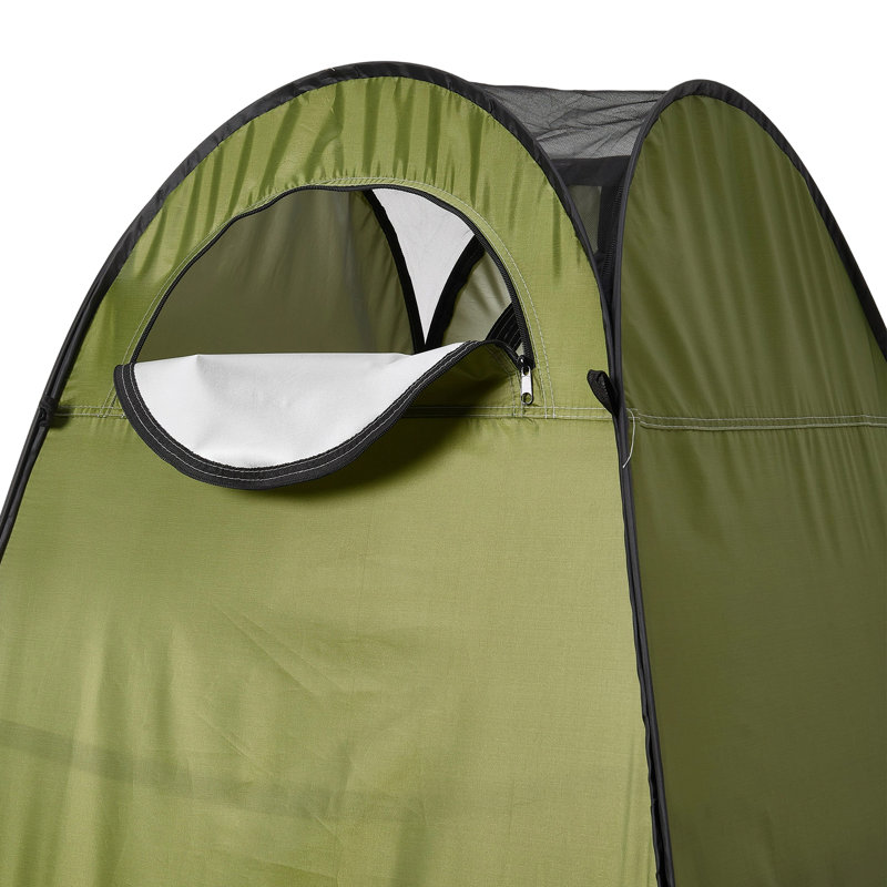 Fully automatic tent with canopy mesh, Green