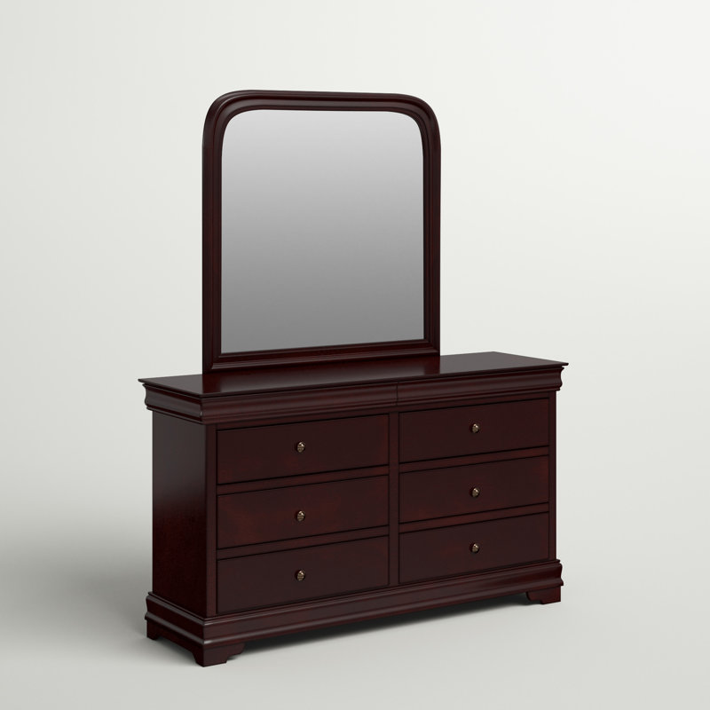Aaleiyah Dresser and Mirror Set 