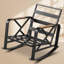 Chaise berçante d'extérieur avec coussins-589307127