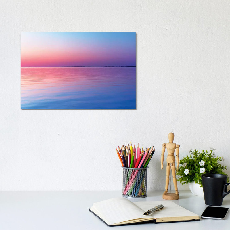 Lakescape IV by James McLoughlin - Wrapped Canvas Gallery-Wrapped Canvas Giclée, 20.32 cm H x 30.48 cm W
