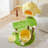 3 Tiers Cat Tree with Condons,Perch,Scratching Posts
