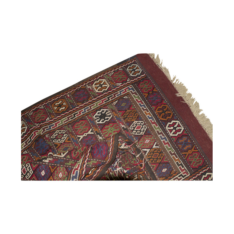 Afghan Wool Southwestern Area Rug