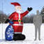 Père Noël gonflable