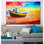 Reproduction d'art sur toile, reproduction d'art horizontale sur toile, affiche d'art sur toile avec encadrement prêt à accrocher pour le salon