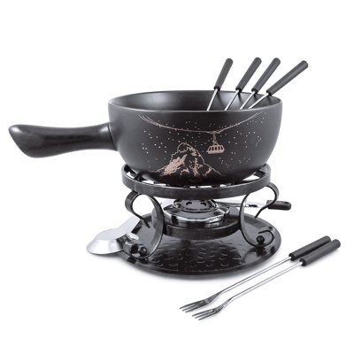 Swissmar Gruyère 9 Piece Cheese Fondue Set