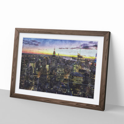 New York Skyline Vol.1 - Picture Frame Graphic Art