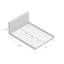 Lit plateforme tapissier Southwick-325494021