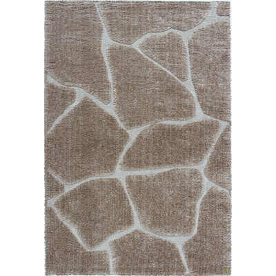 Tapis écologique en polyester recyclé Nina