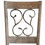 Chaise d'appoint en polyuréthane brun Kapono-1755807604
