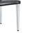 Set Of 4 Black PU Backrest Chairs With Silver Metal Legs - Match For Minimalist And Modern Home Styles-1717579395-1717579394-1717579407