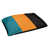 Bleu sarcelle foncé du Pacifique / orange brulé sélectionné