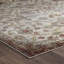 Success Kaede Distressed Vintage Floral Moroccan Trellis Area Rug in Multicoloured-861015097