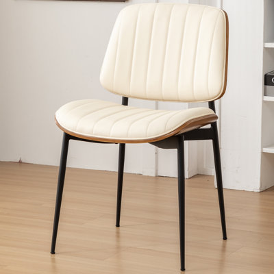 Modern Upholstered Armless Desk Chair & Conference Room Office Chair