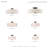 Flaire Fabric Semi Flush Mount-535900988-535900991