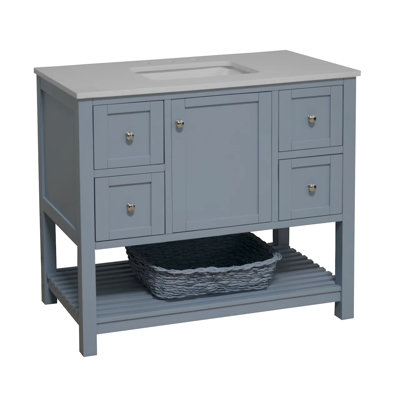 Beckford 42" Single Bathroom Vanity Set
