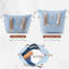 Ensemble de bagages 4 pièces avec serrure TSA, sac de voyage et trousse de toilette à séchage humide pour un voyage efficace et organisé
