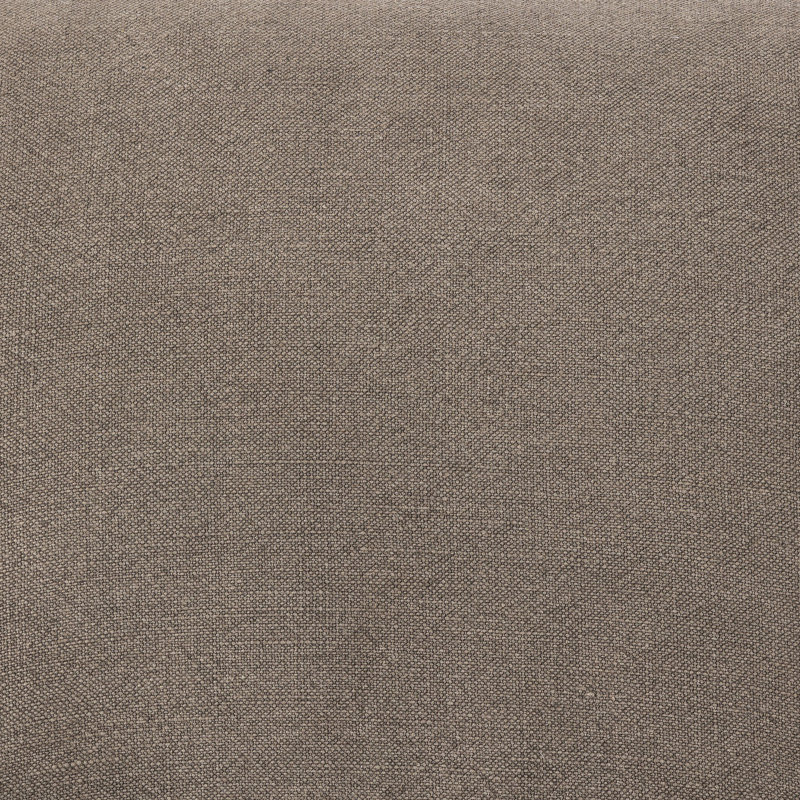 Salerno Desk Chair, Brown, Linen
