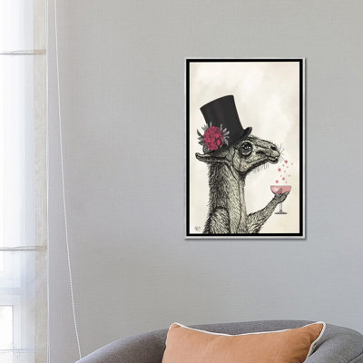 «Llama Lush I» par Fab Funky - impression d'art graphique