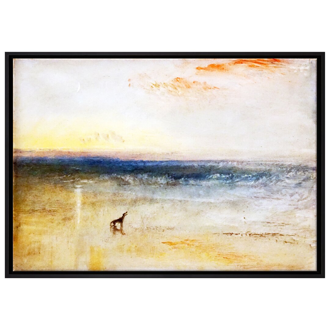 William Turner - Dawn After The Wreck  - Leinwandbild Im Schattenfugenrahmen Kunstdruck