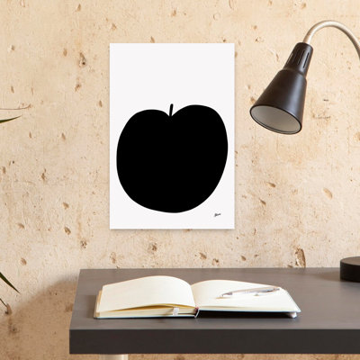 Minimal Apple Bold Classic Contemporary Fruit Nature Wall Art
