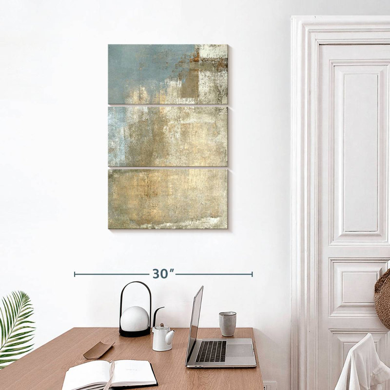 Beige et gris Avery, H 32 po x l 20 po