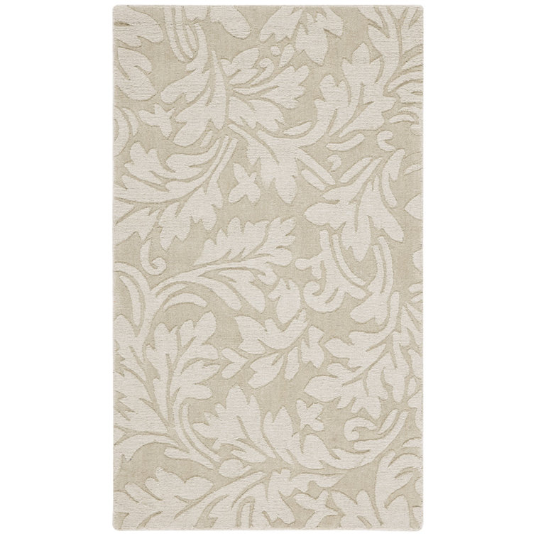 Montreal Hand Loomed Wool Floral Rug