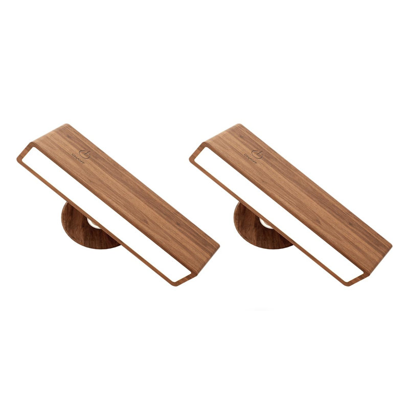 Daymont Wood LED Wallchiere, Walnut wood