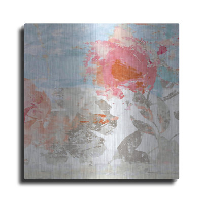 «Spring Fling No 1» par Suzanne Nicoll, art mural en métal, 36 po x 36 po