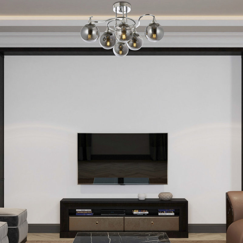 Lustre unique à 6 lumières
