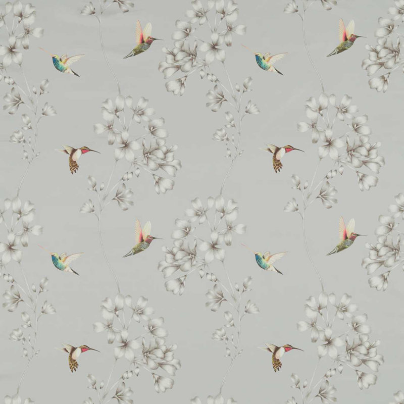 Amazilia Fabric, French Gray
