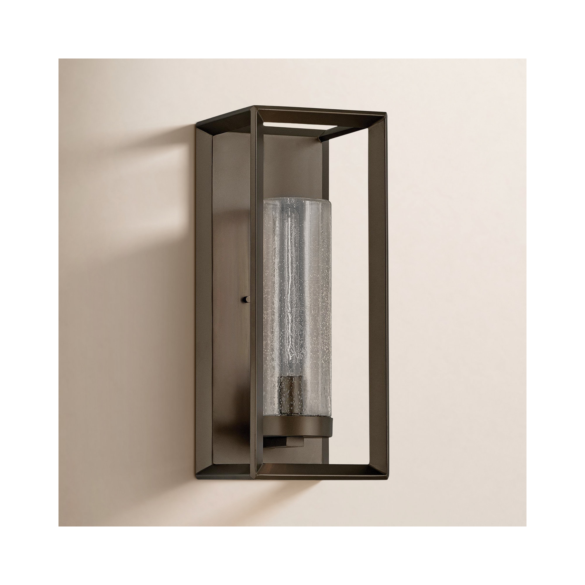 Vanderhoff Single Light Outdoor Wall Light, 21.5" H x 8.75" W x 9" D